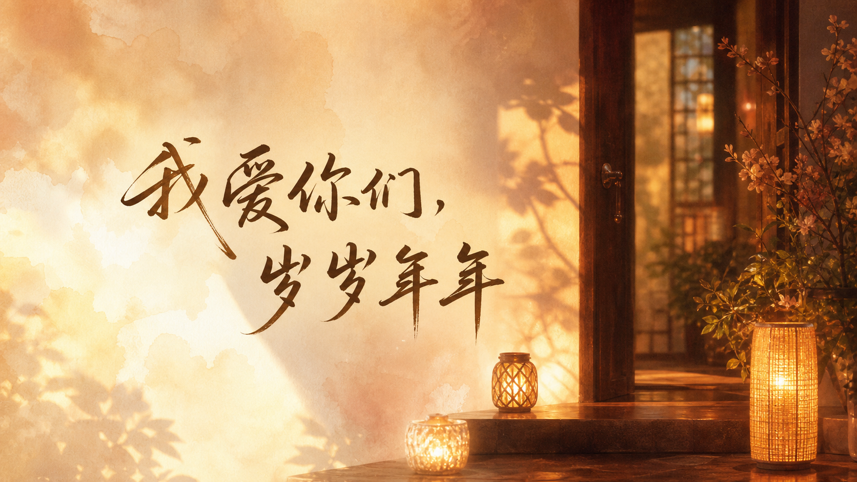 我爱你们,岁岁年年